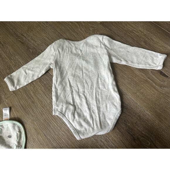 Gymboree Sweet Mouse Layette Set – Blanket, Bib, Bodysuit 12–18M - Picture 4 of 5